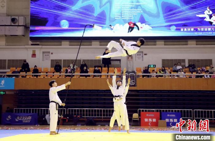 哈尔滨跆拳道邀请赛迎亚冬 582名选手角逐冰雪赛